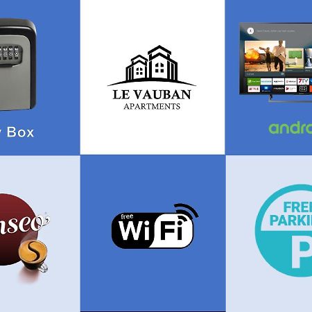 Le Thannois - Appartement 2 Chambres, Salon, Cuisine Equipee, Parking Et Wifi Gratuit Mulhouse Esterno foto