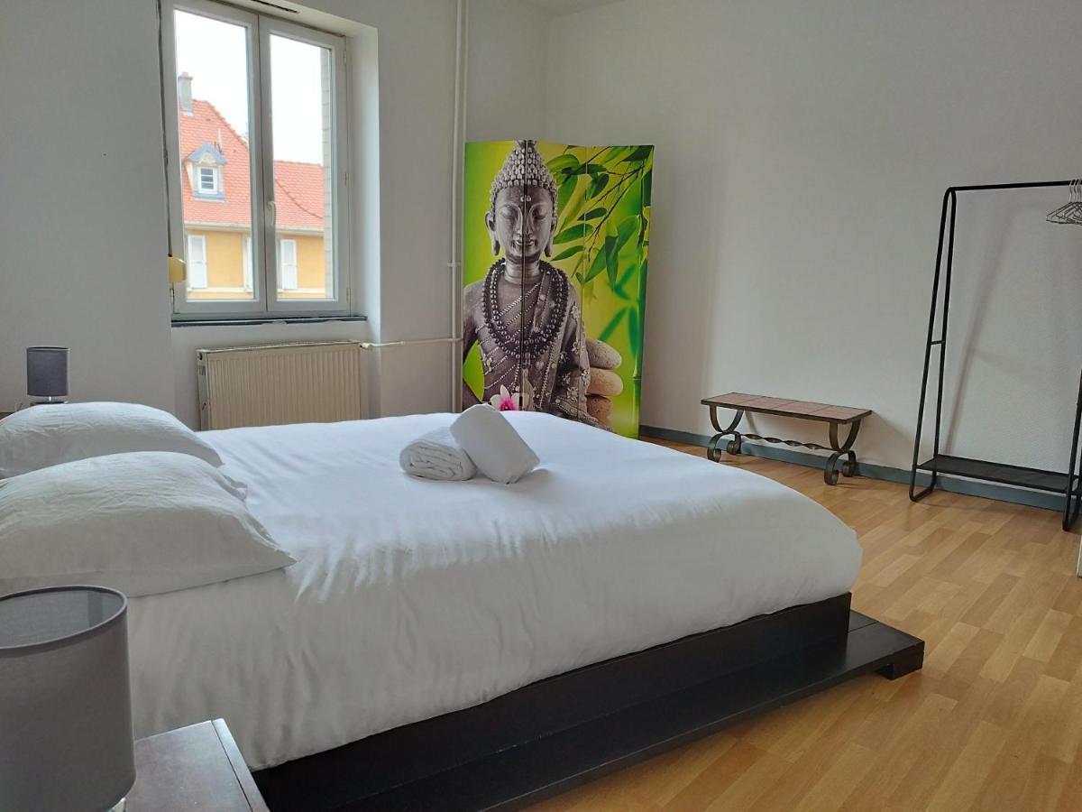 Le Thannois - Appartement 2 Chambres, Salon, Cuisine Equipee, Parking Et Wifi Gratuit Mulhouse Esterno foto