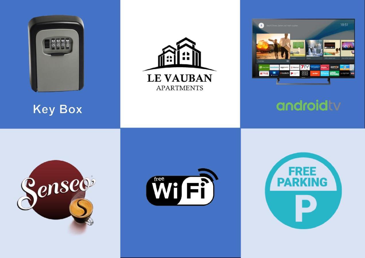 Le Thannois - Appartement 2 Chambres, Salon, Cuisine Equipee, Parking Et Wifi Gratuit Mulhouse Esterno foto